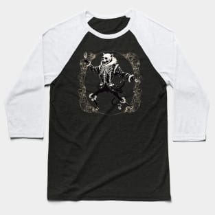 Cat - Danse Macabre Baseball T-Shirt